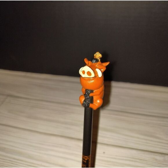 Disney Applause The Lion King Timon & Pumba Pencil Vintage 1994 Unused - Picture 5 of 8